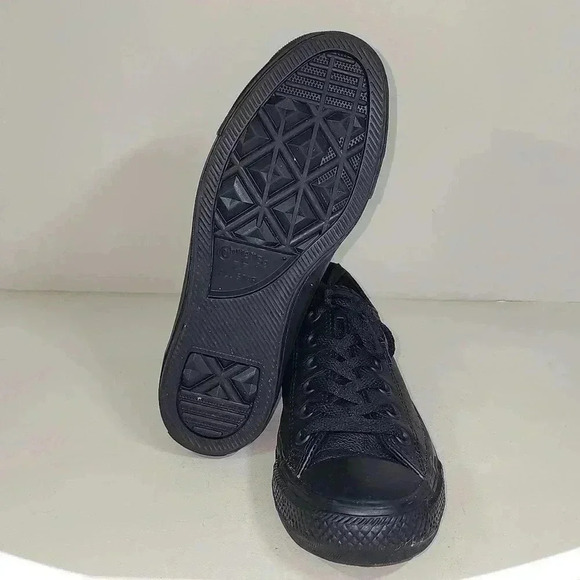 Converse all star black leather chucks - Picture 7 of 7